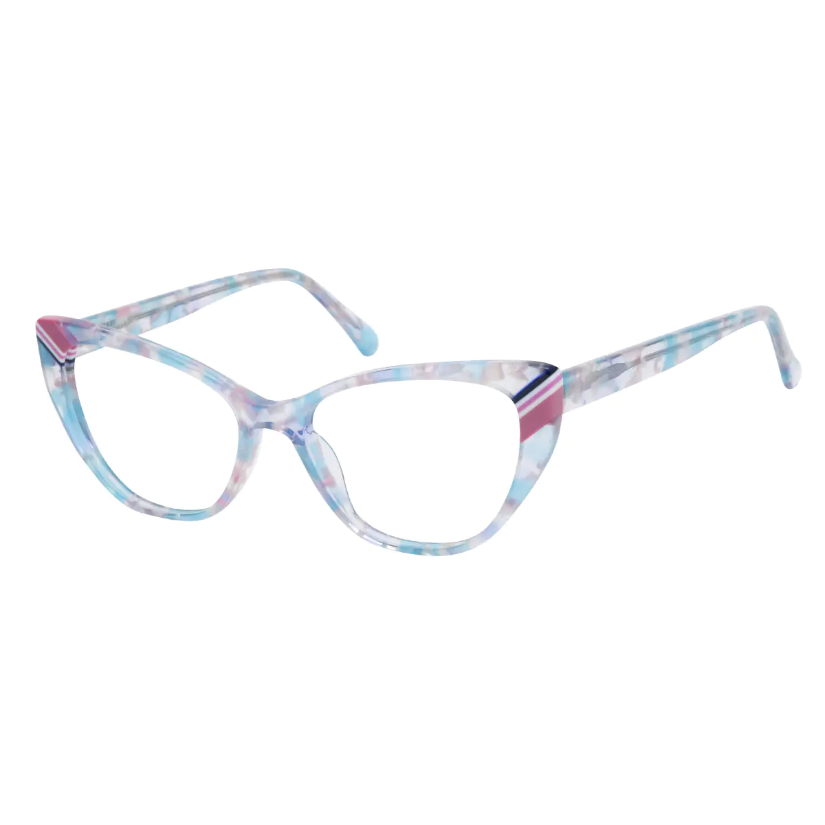 Cat-eye Multicolor Eyeglasses