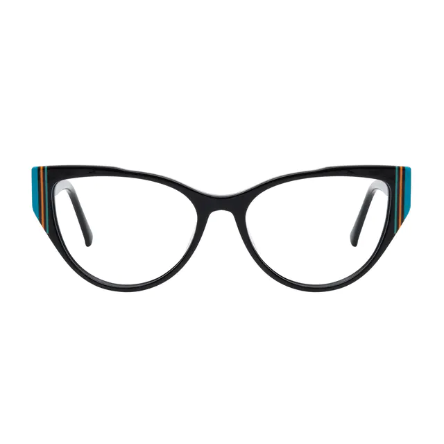 Cat-eye Black Eyeglasses