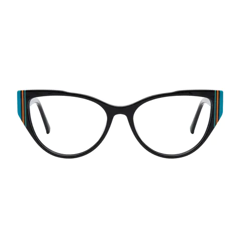 Cat-eye Black Eyeglasses