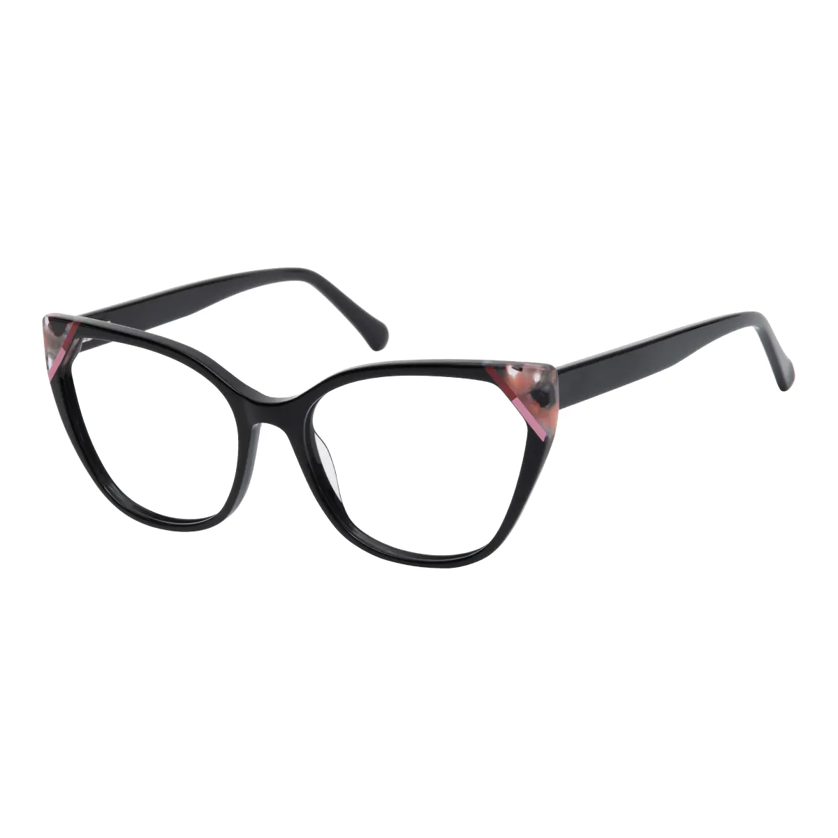 Cat-eye Black Eyeglasses