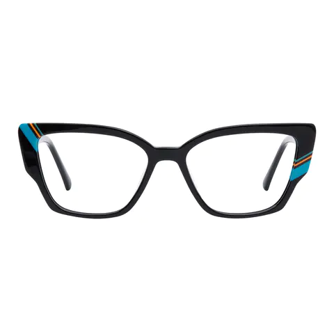 Cat-eye Black Eyeglasses