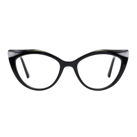 Cat-eye Black Eyeglasses