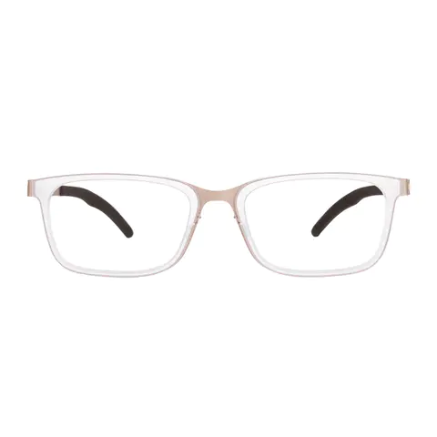Rectangle Clear Eyeglasses