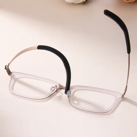 Rectangle Clear Eyeglasses