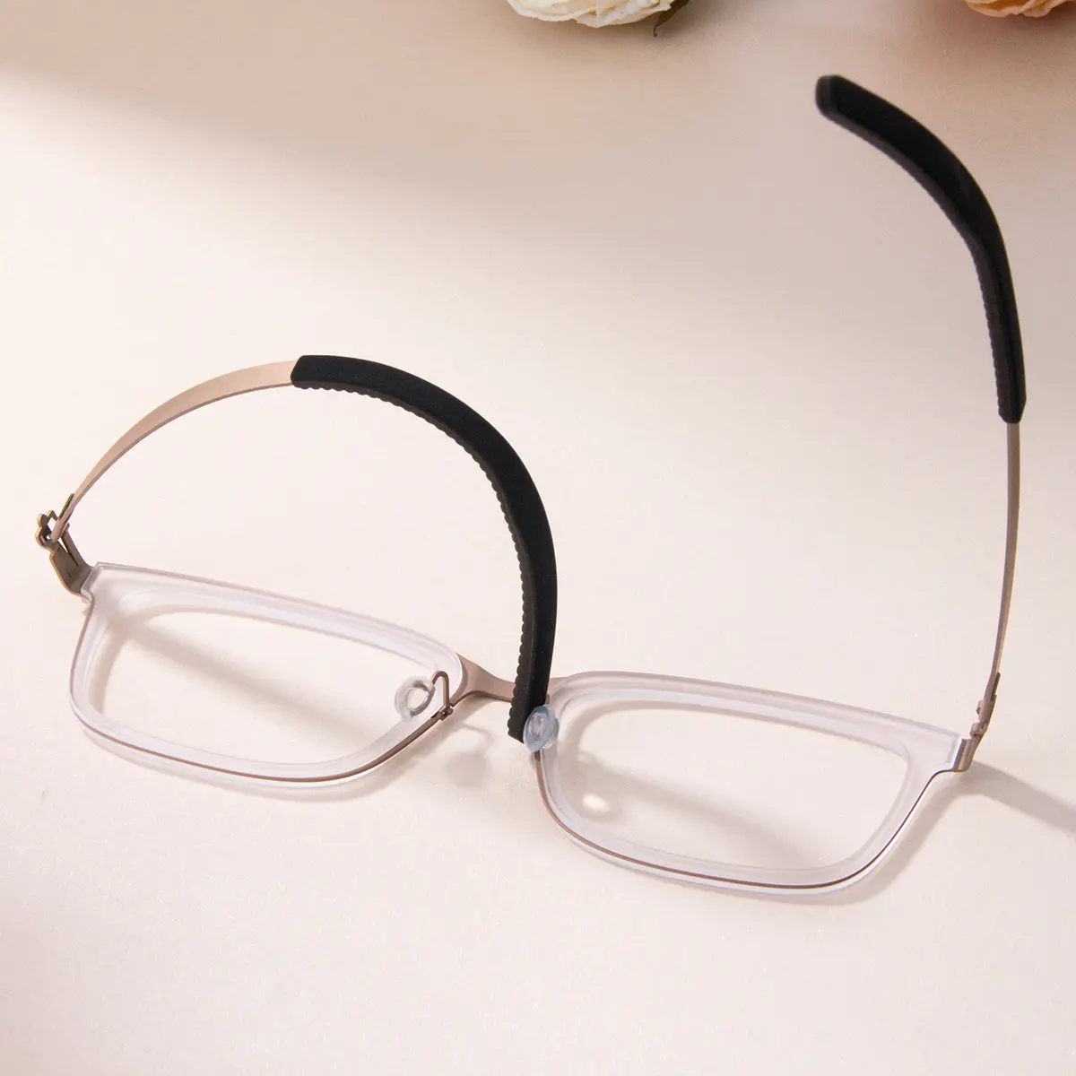 Rectangle Clear Eyeglasses