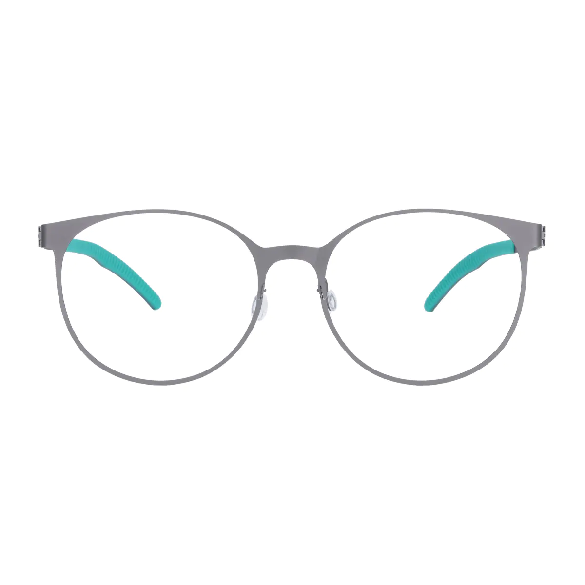 Round Gun Eyeglasses