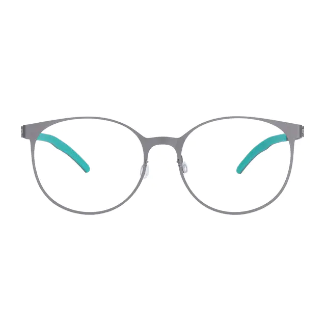 Round Gun Eyeglasses
