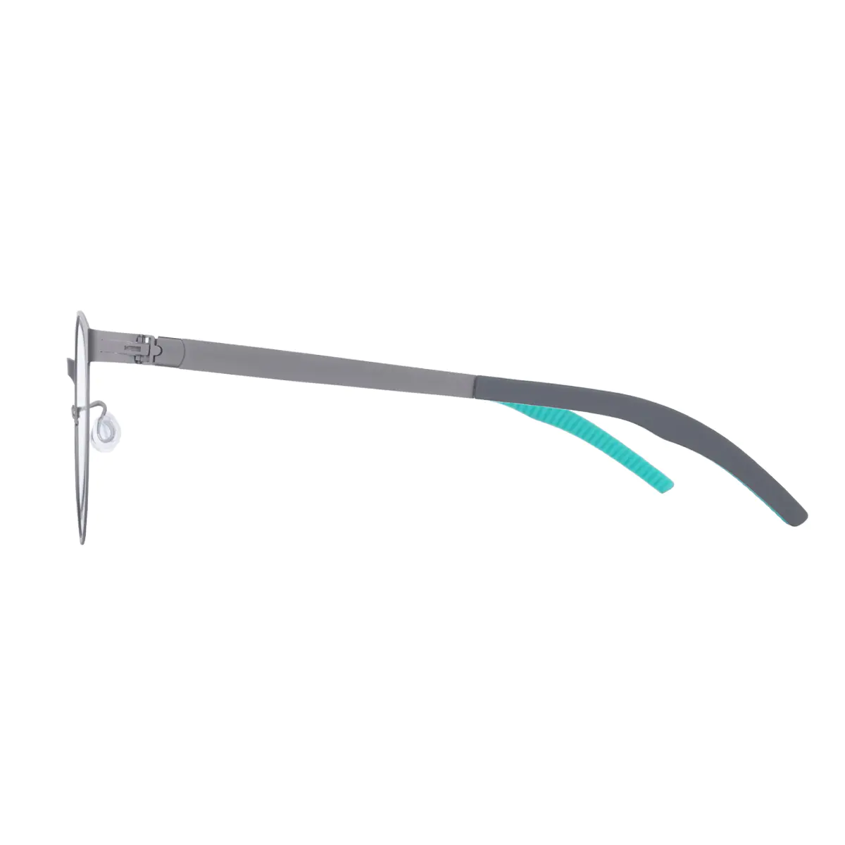 Round Gun Eyeglasses