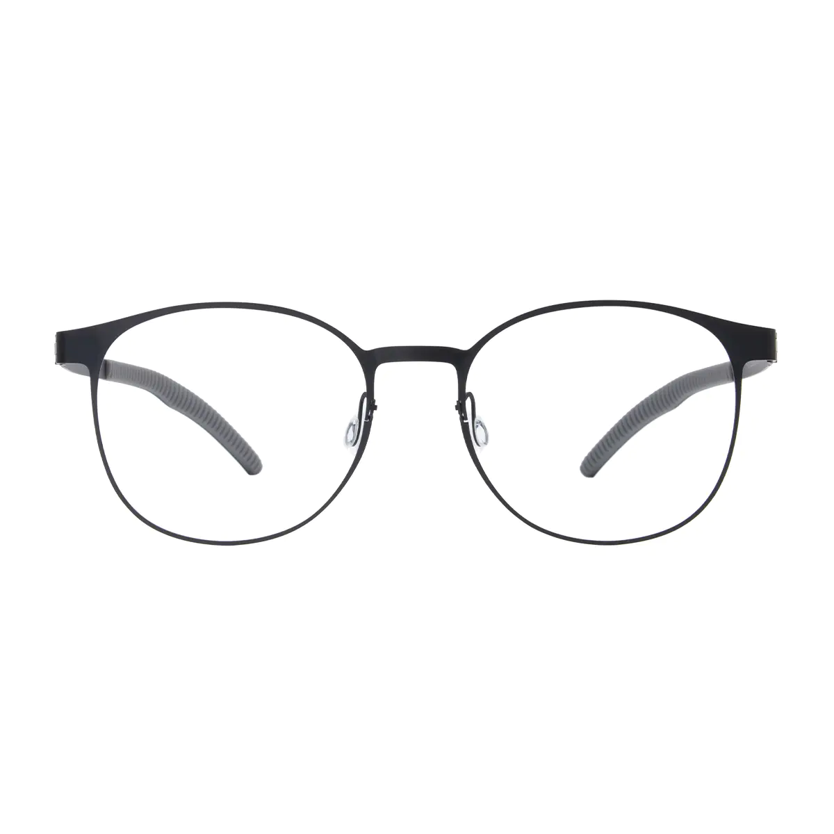 Round Black Eyeglasses