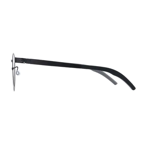 Round Black Eyeglasses