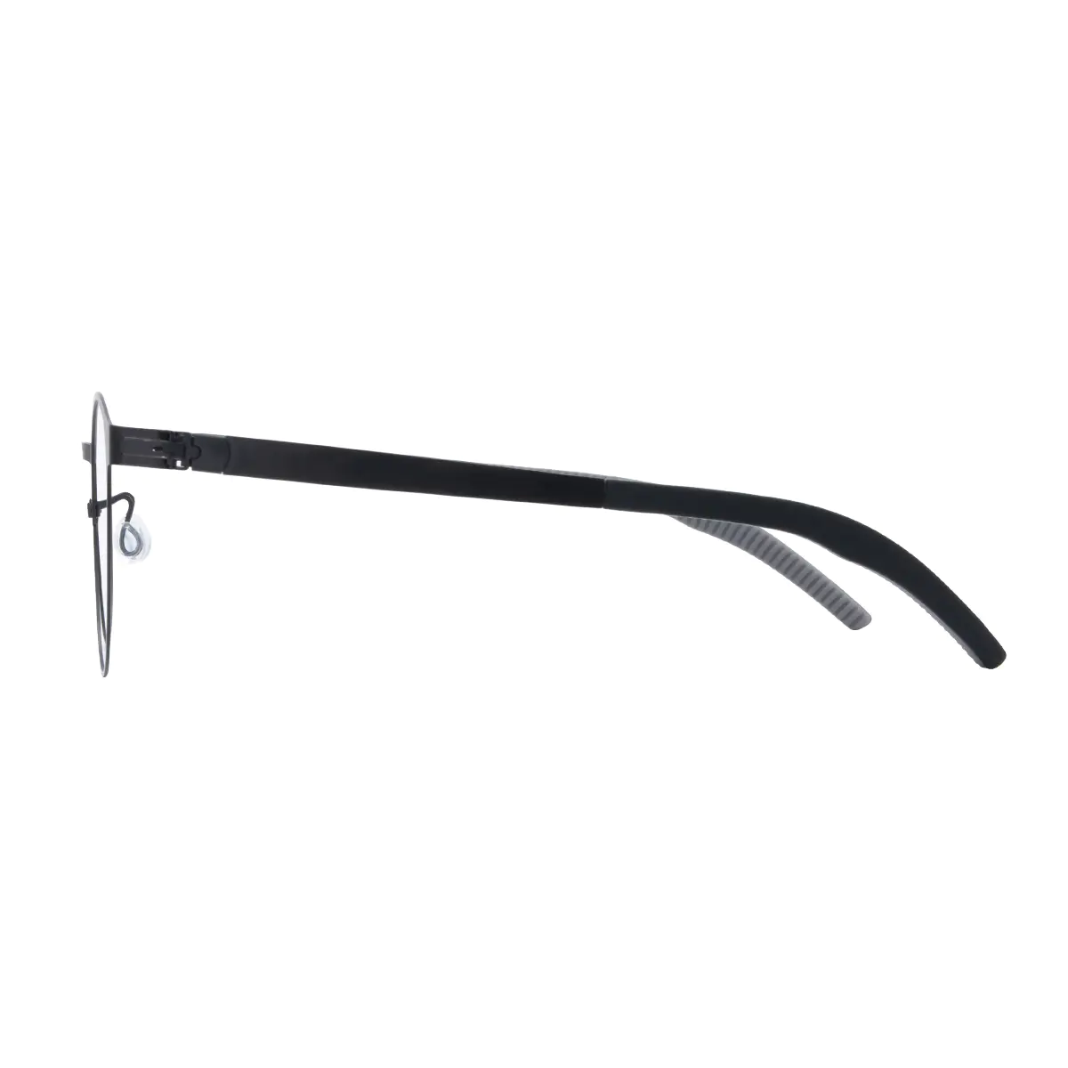 Round Black Eyeglasses