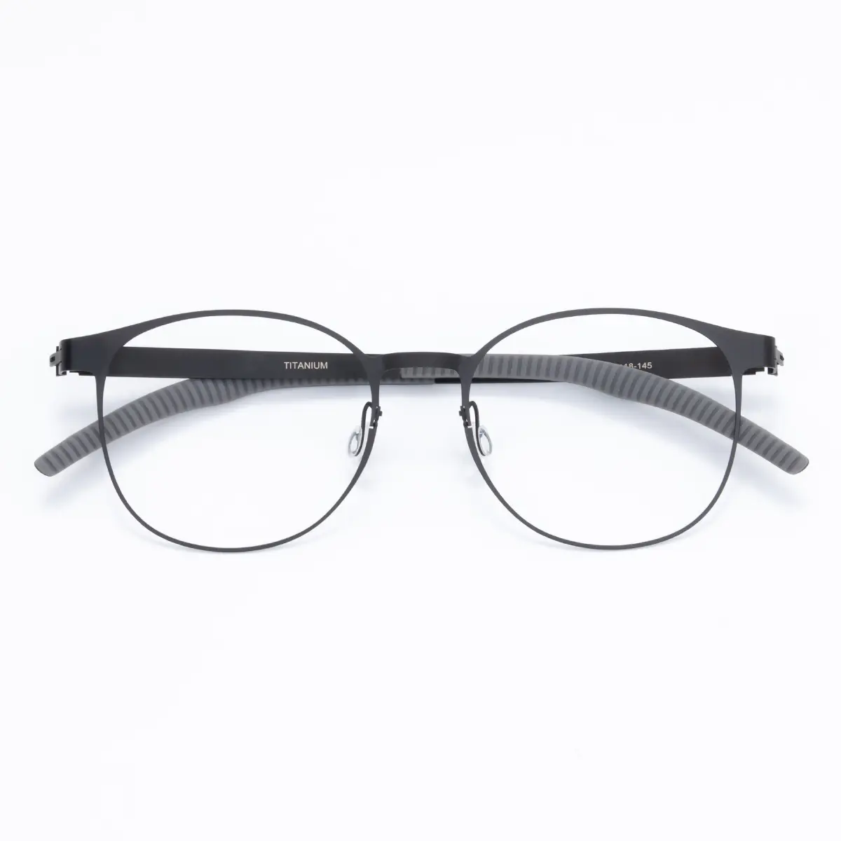 Round Black Eyeglasses