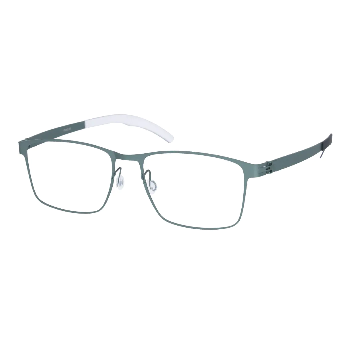 Browline Green Eyeglasses