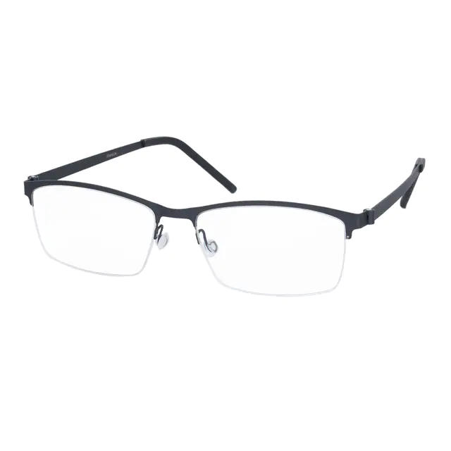 Browline Black Eyeglasses
