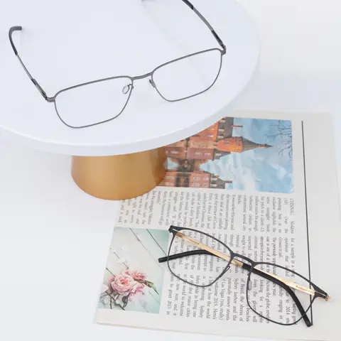 Rectangle Gun Eyeglasses