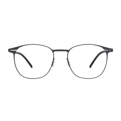 Round Black Eyeglasses