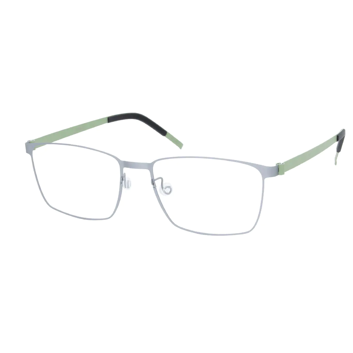Rectangle Silver Eyeglasses