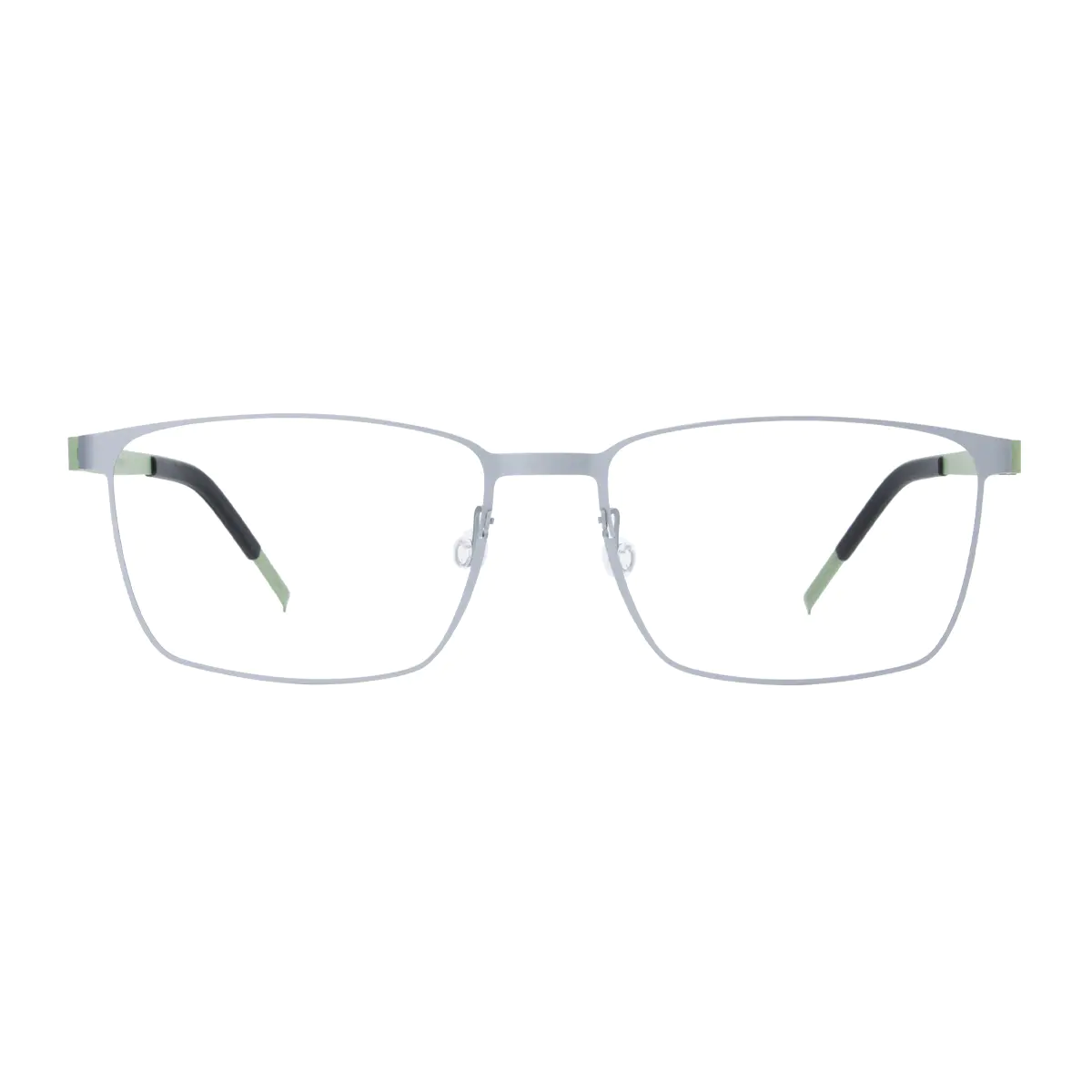 Rectangle Silver Eyeglasses
