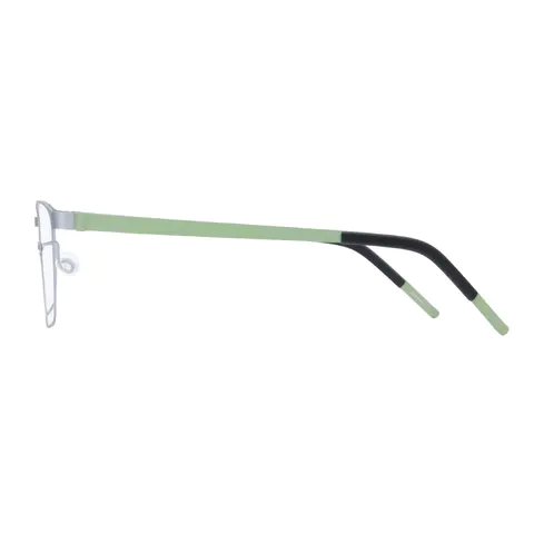 Rectangle Silver Eyeglasses