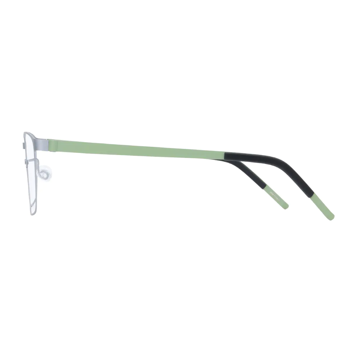 Rectangle Silver Eyeglasses