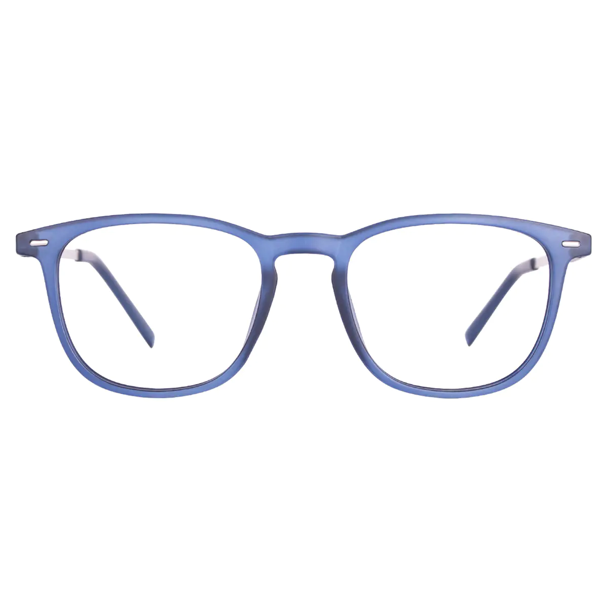 Square Blue Reading Glasses