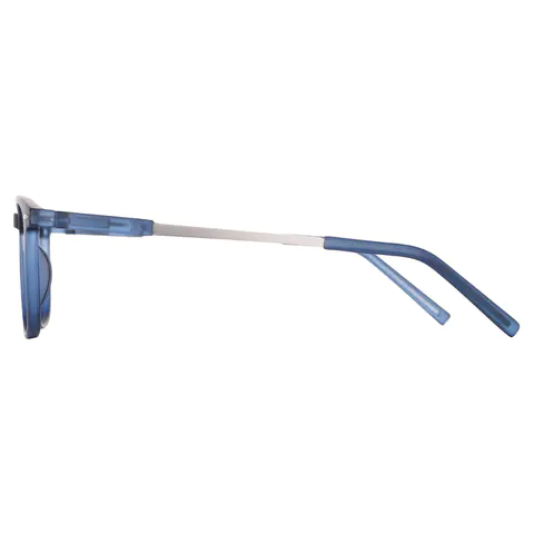 Square Blue Reading Glasses