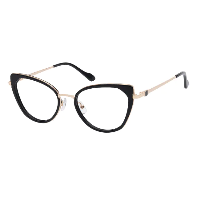 Cat-eye Black Eyeglasses
