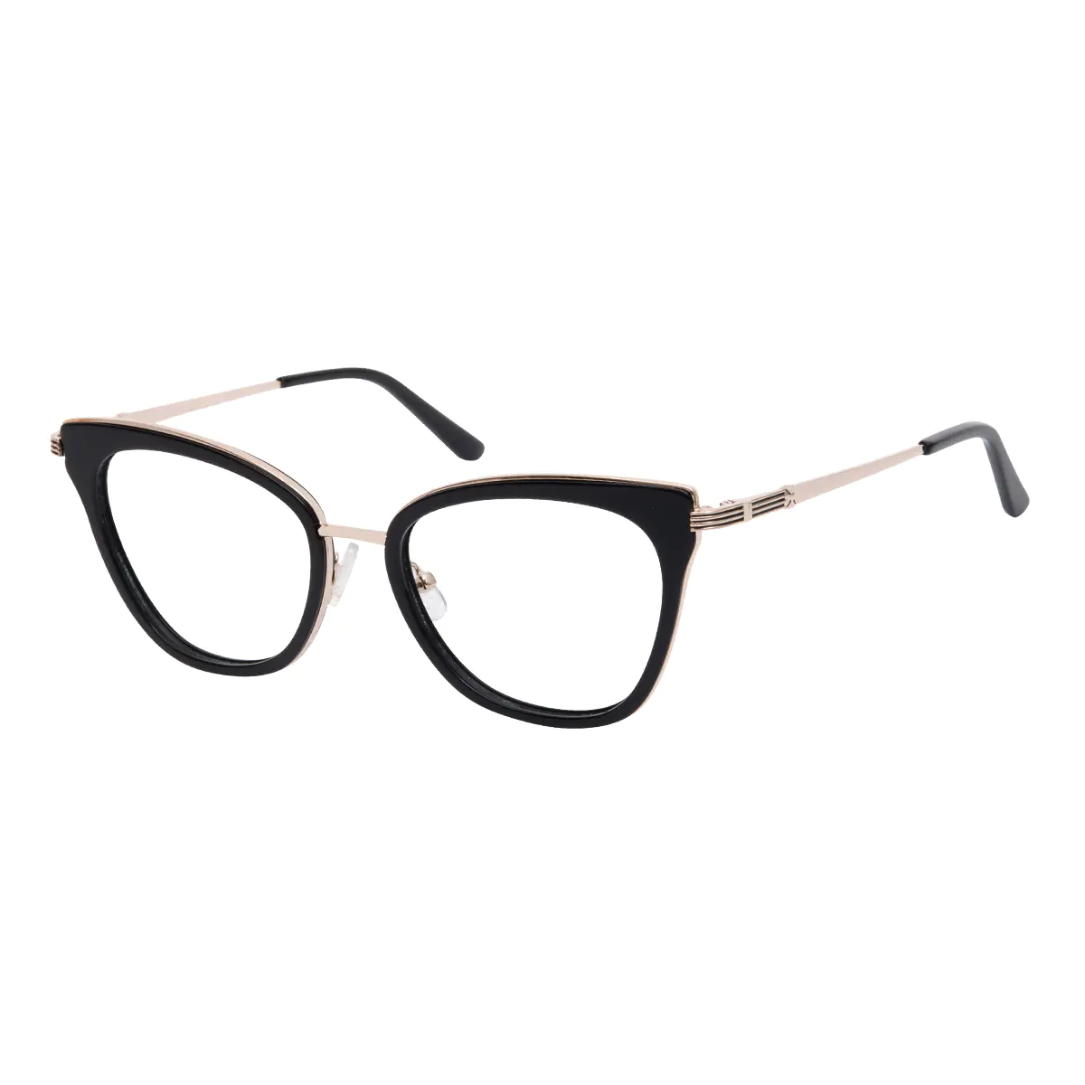 Cat-eye Black Eyeglasses