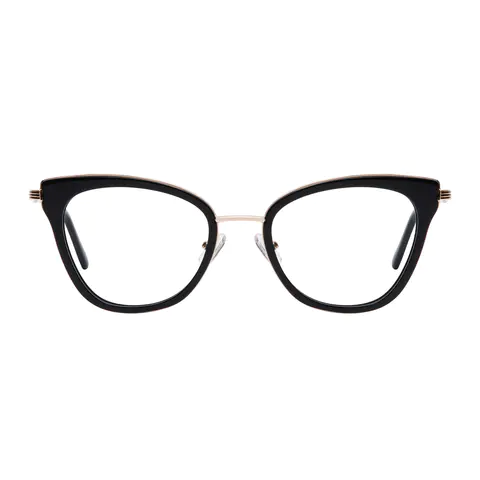 Cat-eye Black Eyeglasses