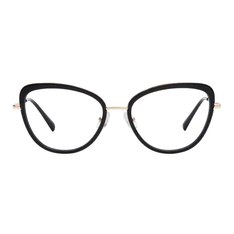 Round Black Eyeglasses