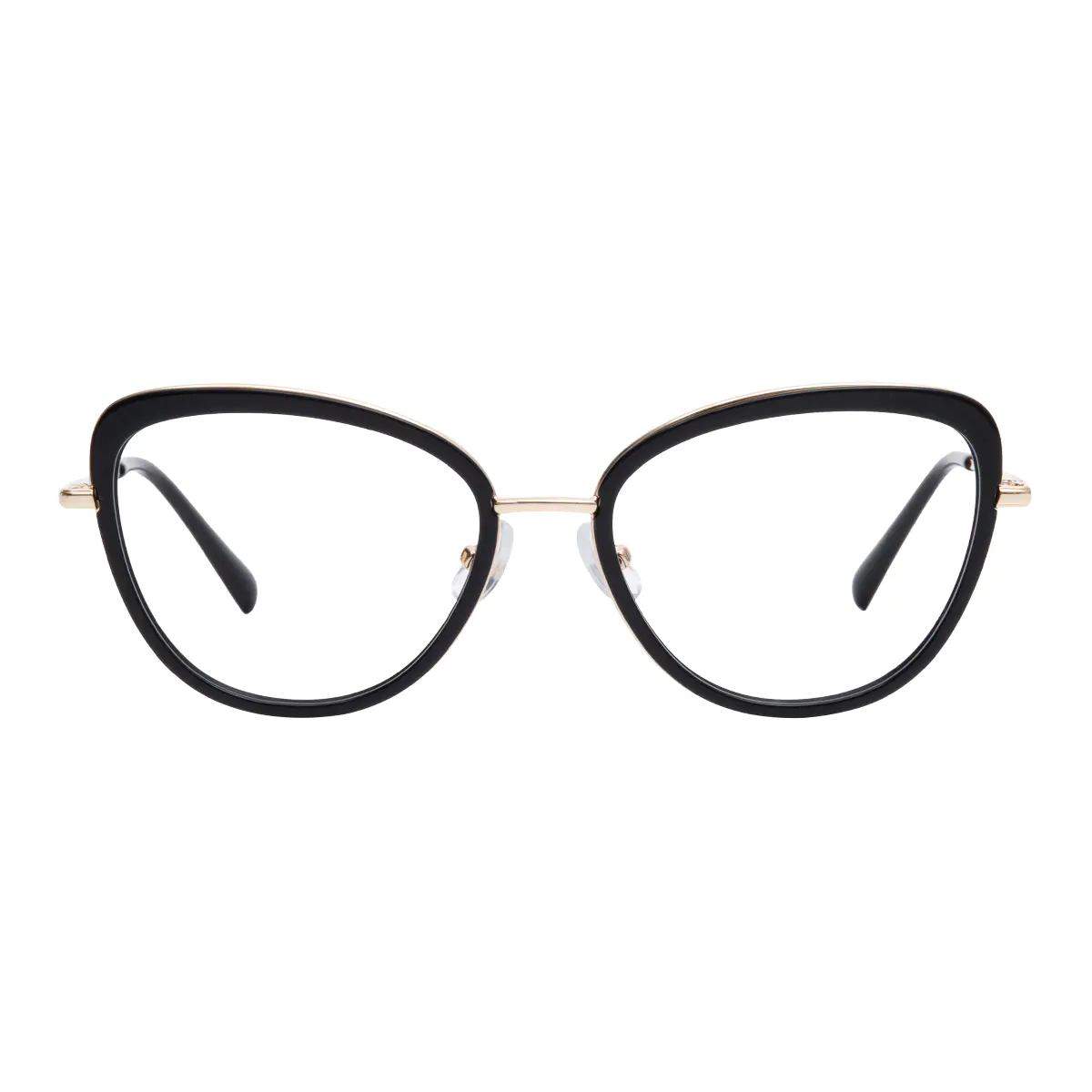 Round Black Eyeglasses