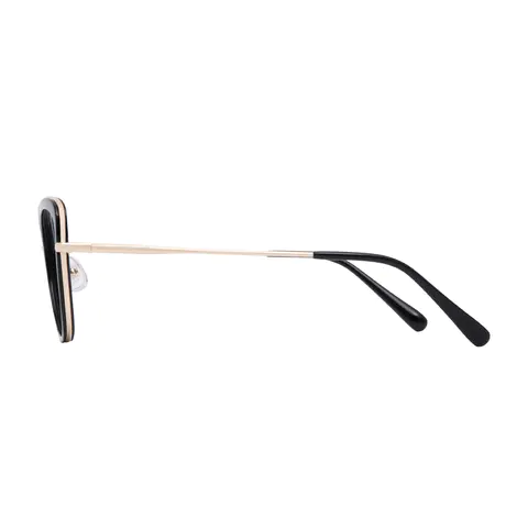 Round Black Eyeglasses