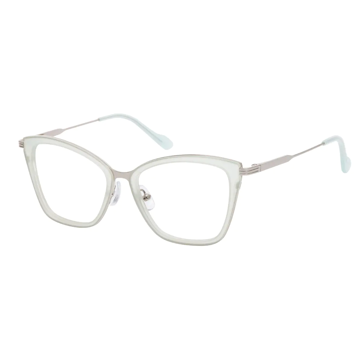 Cat-eye Clear Eyeglasses