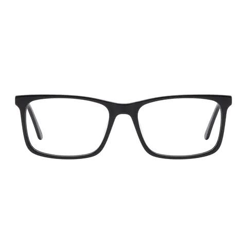 Rectangle Black Eyeglasses