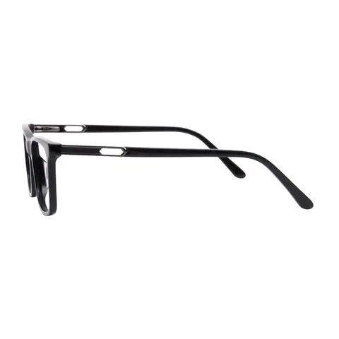 Rectangle Black Eyeglasses