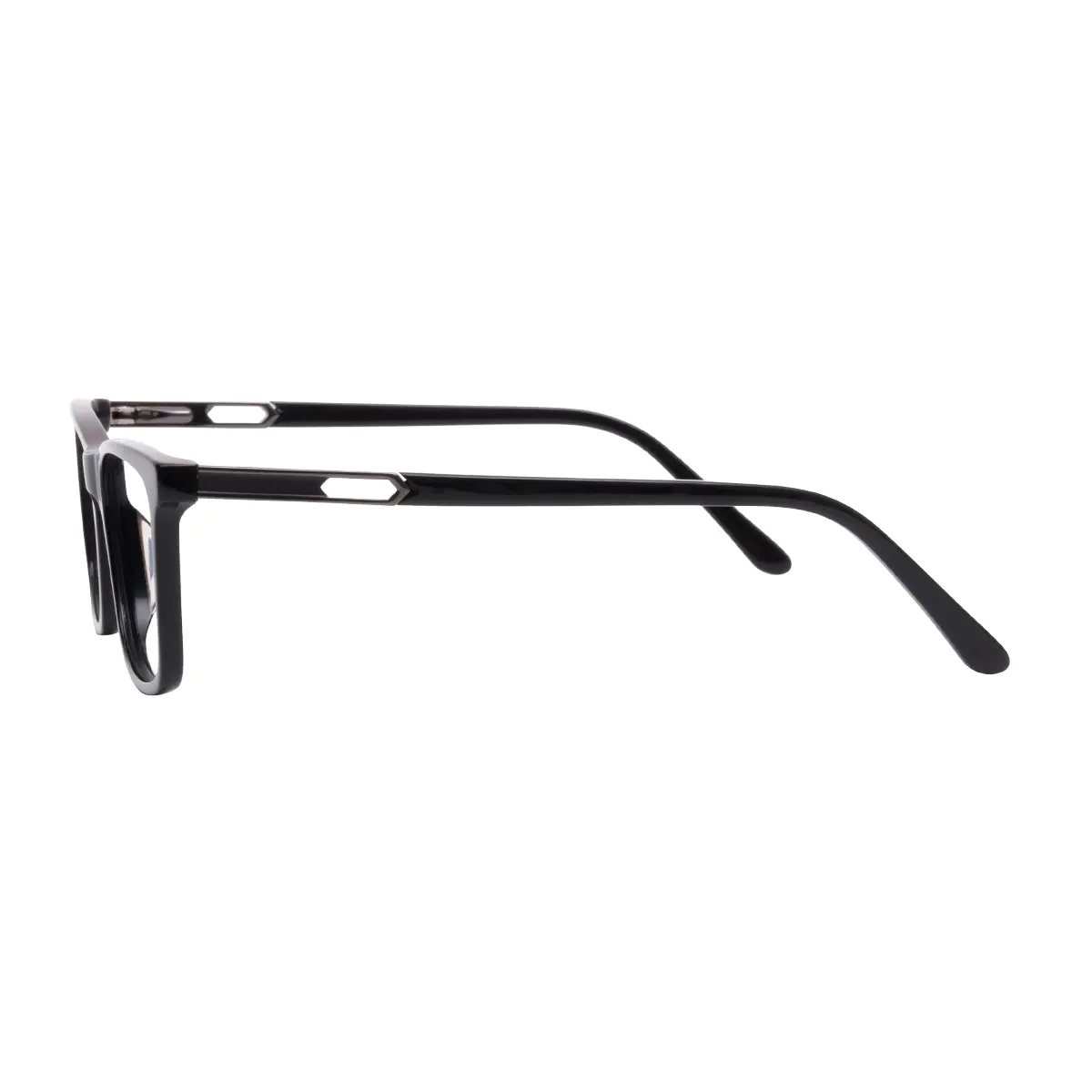 Rectangle Black Eyeglasses