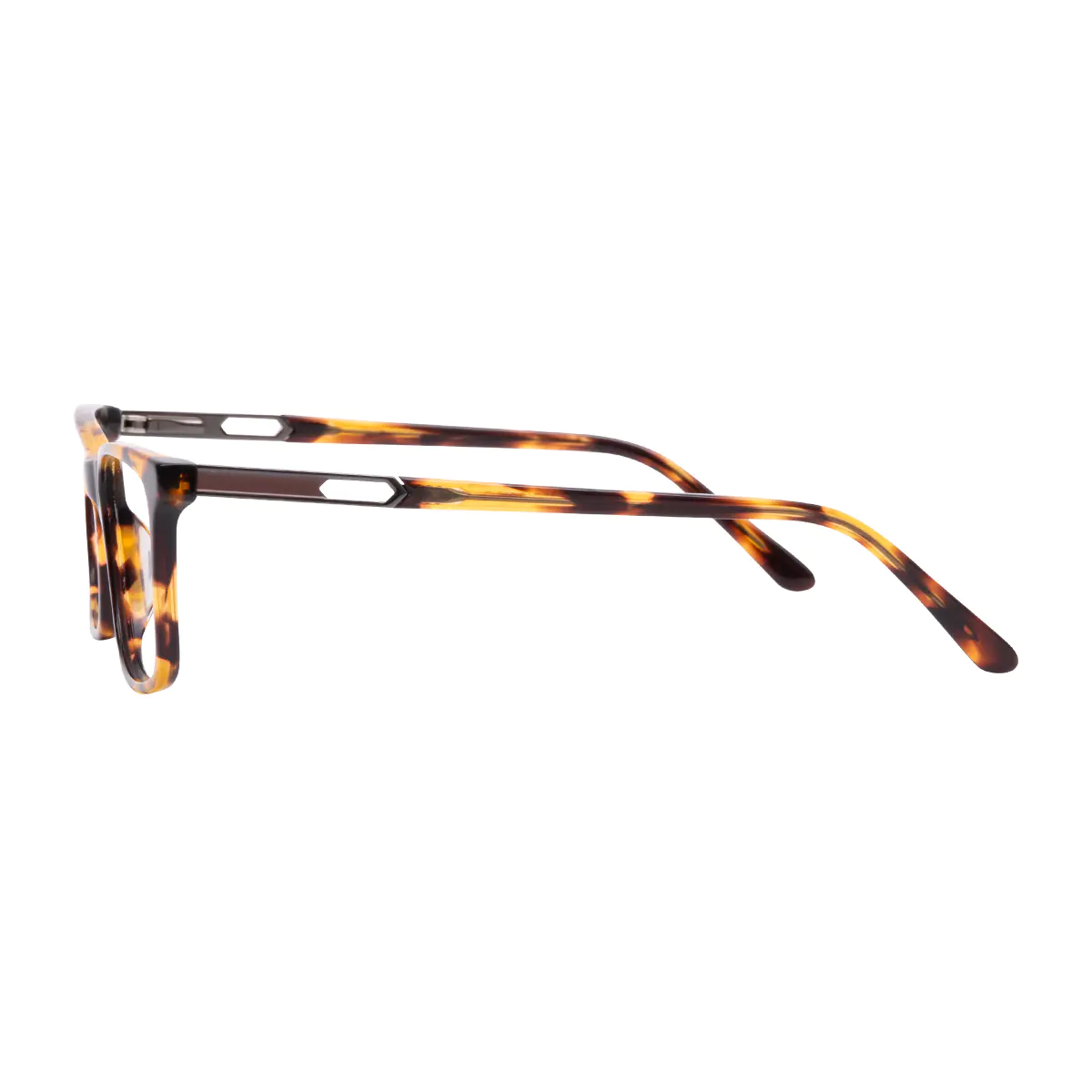 Rectangle Tortoiseshell Eyeglasses