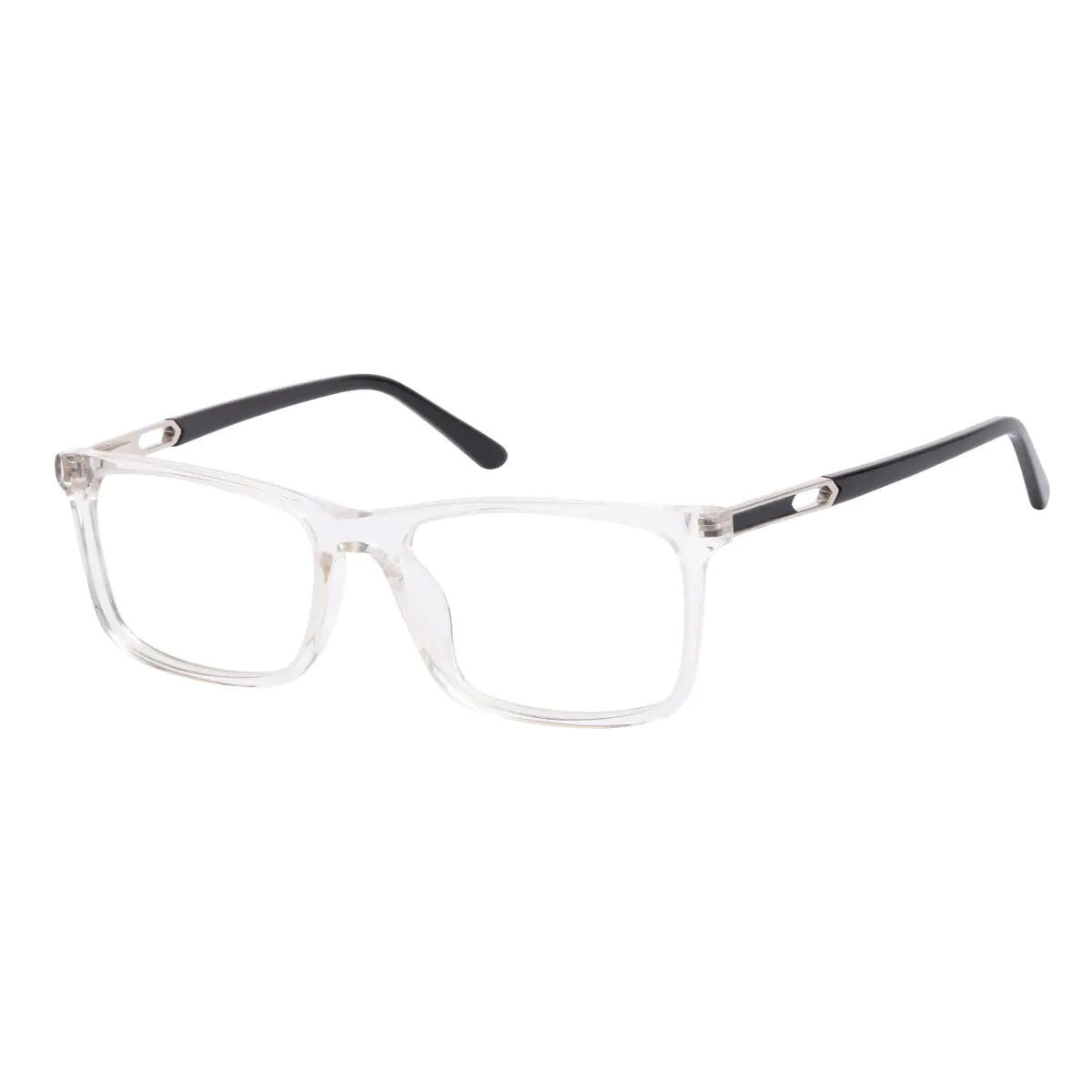 Rectangle Clear Eyeglasses