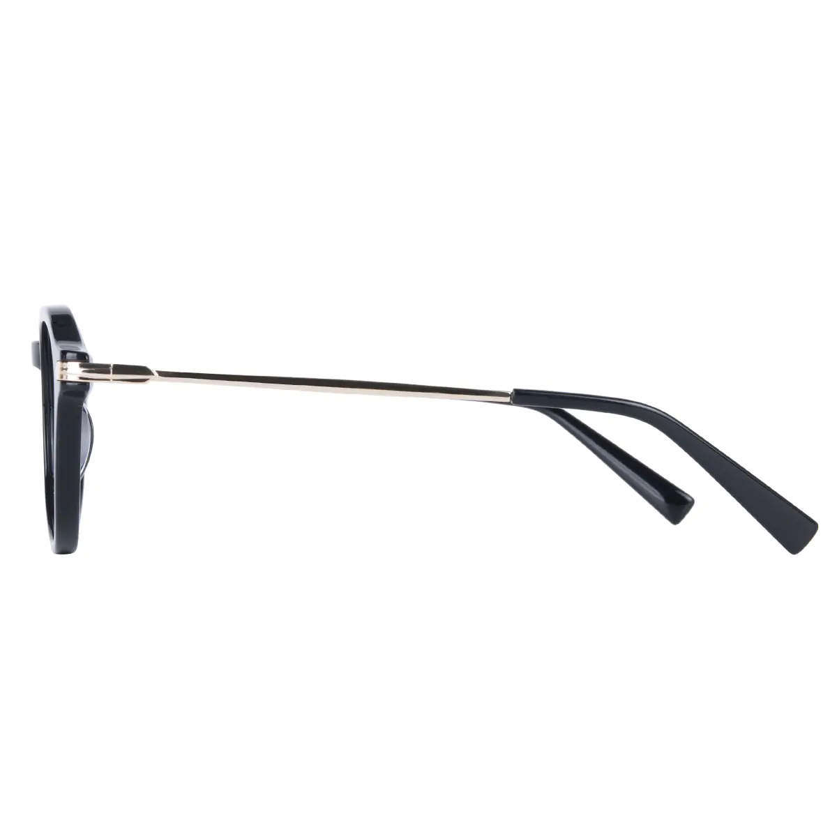 Oval Black Eyeglasses