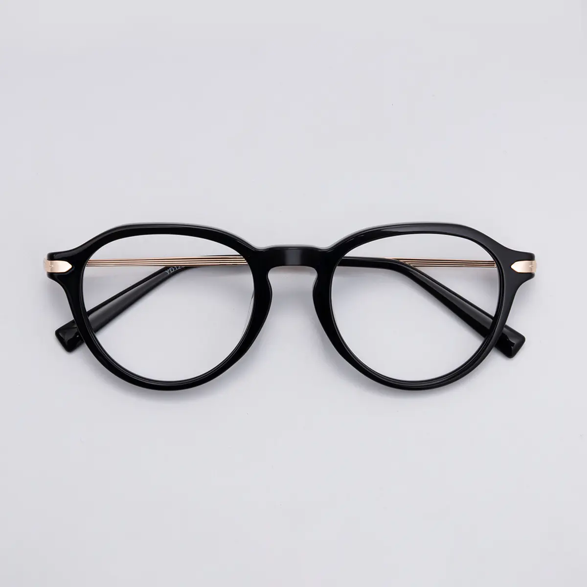 Oval Black Eyeglasses