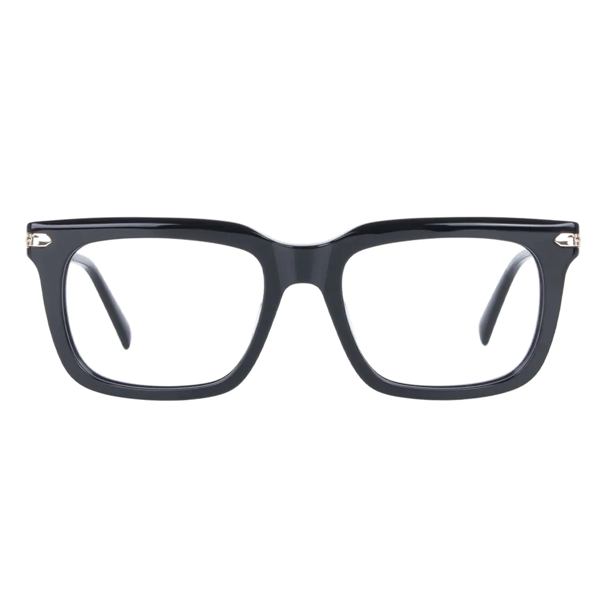 Rectangle Black Eyeglasses