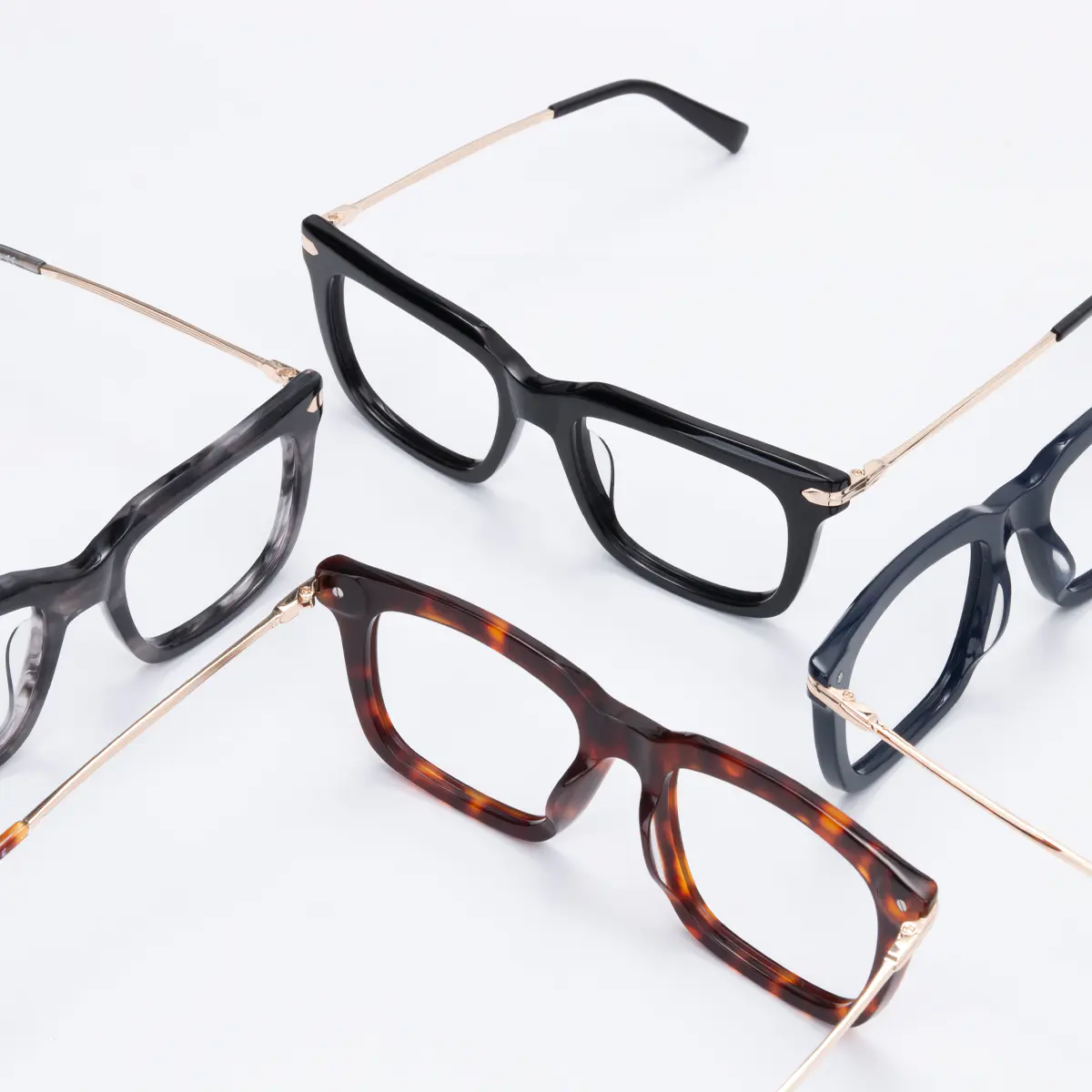 Rectangle Black Eyeglasses