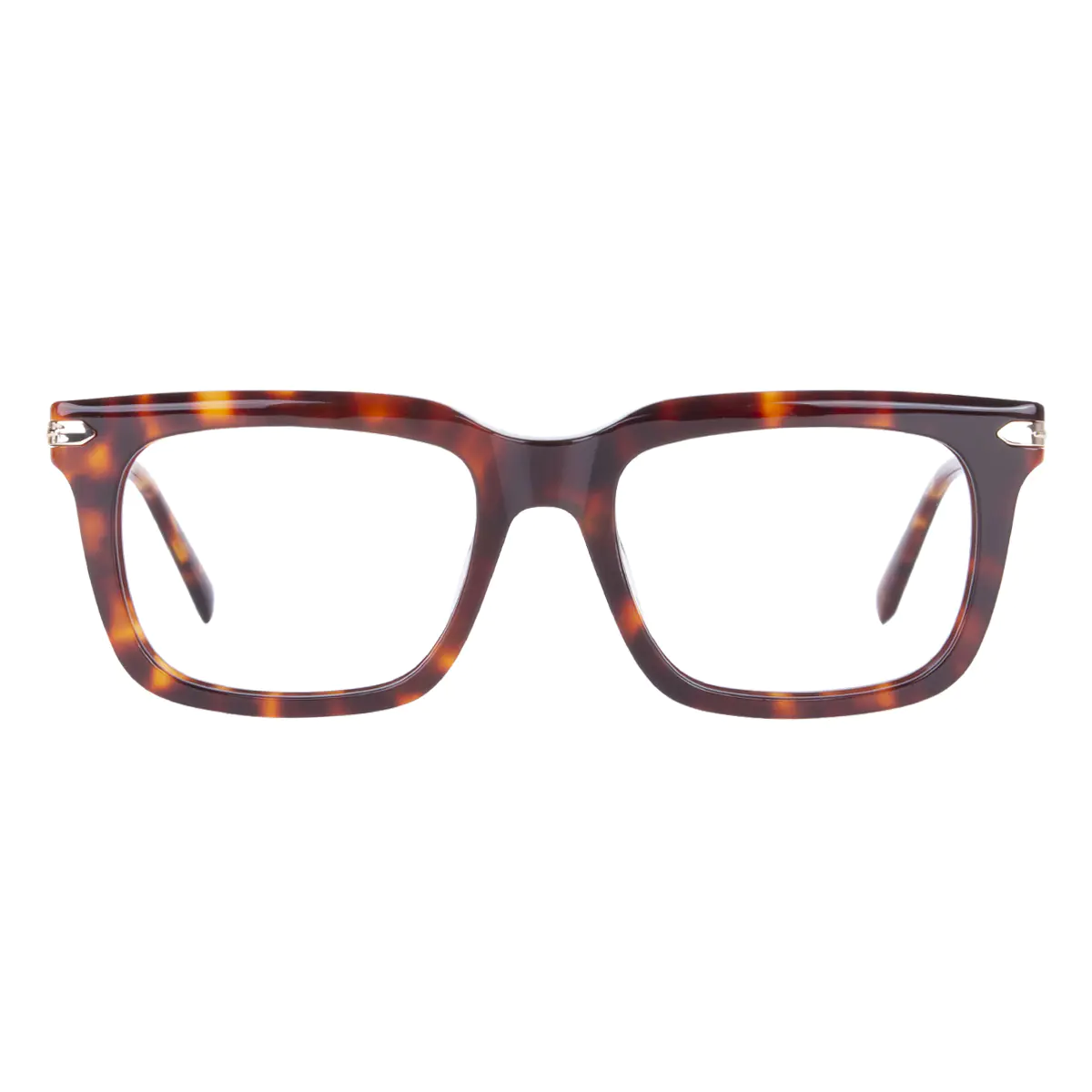 Rectangle Tortoiseshell Eyeglasses
