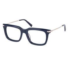 Rectangle Blue Eyeglasses