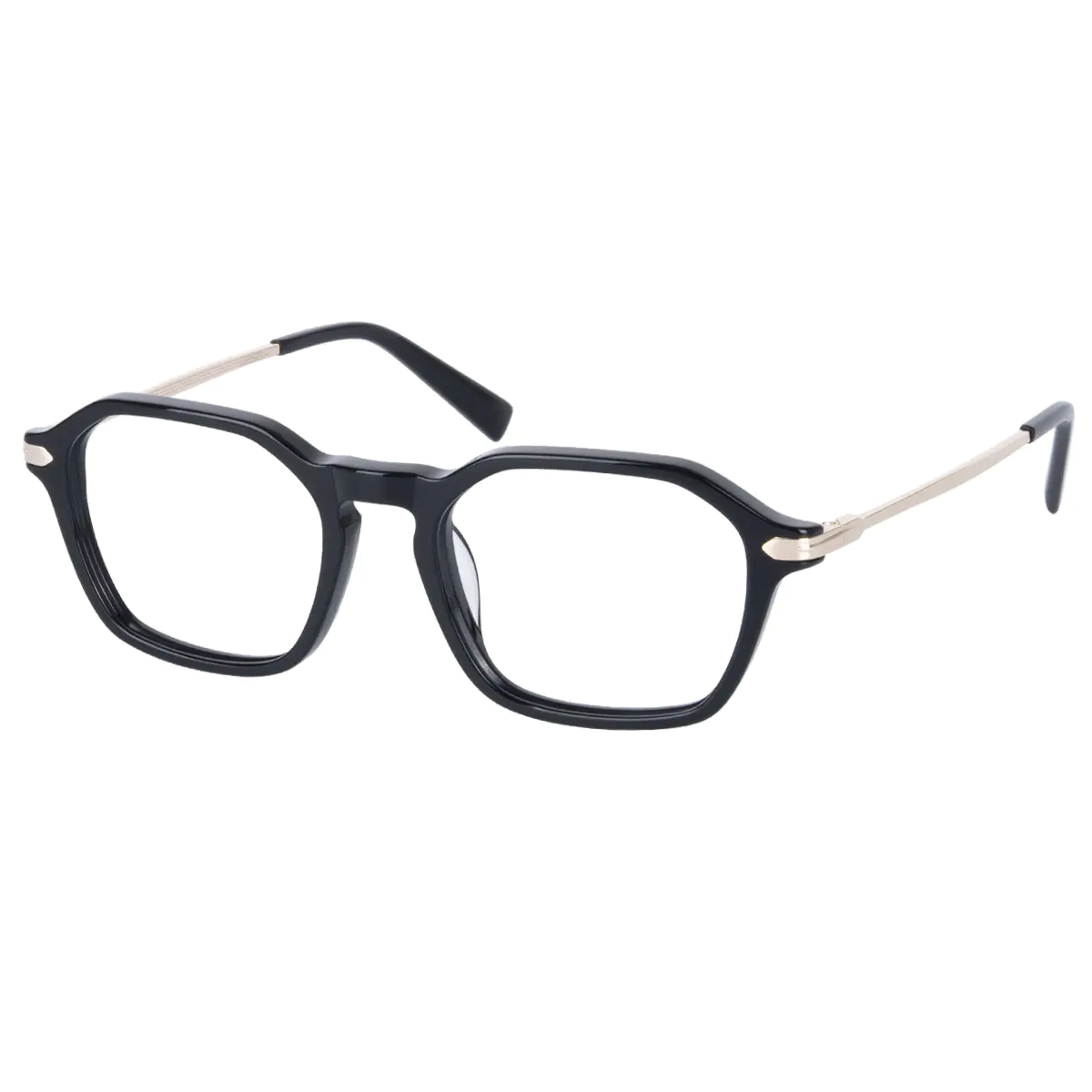 Rectangle Black Eyeglasses