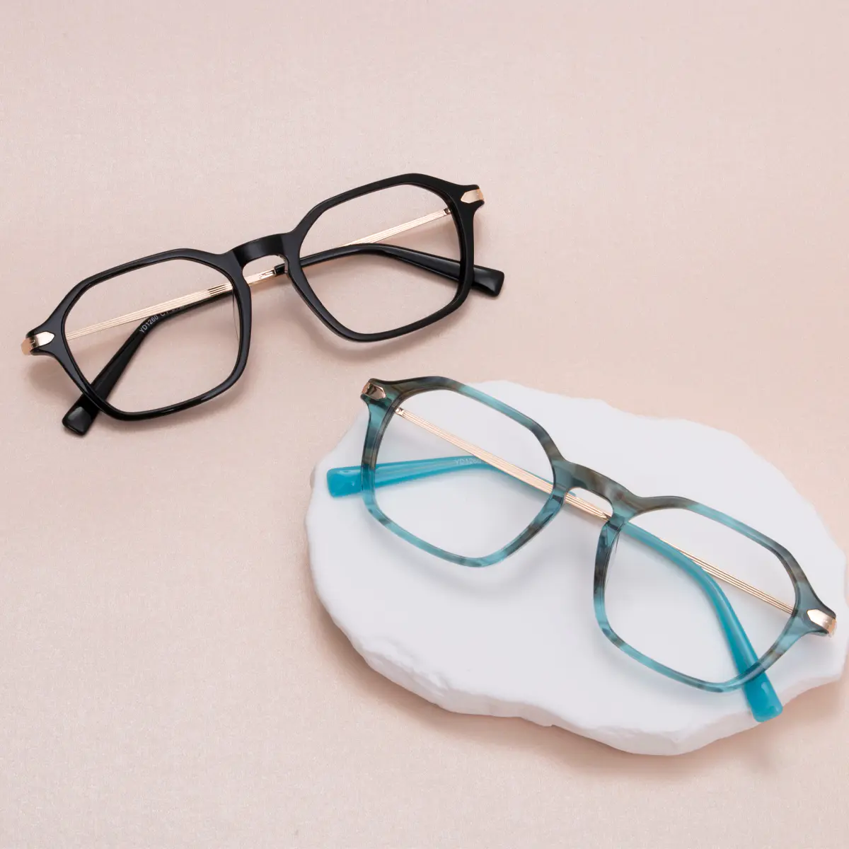 Rectangle Black Eyeglasses
