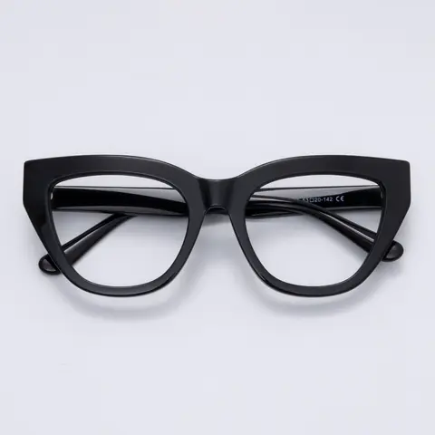 Cat-eye Black Eyeglasses