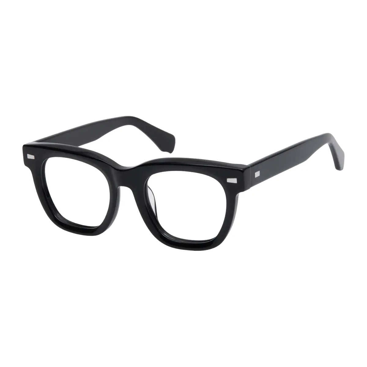 Square Black Eyeglasses