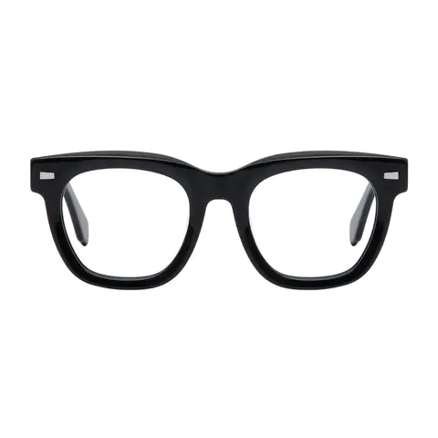 Square Black Eyeglasses