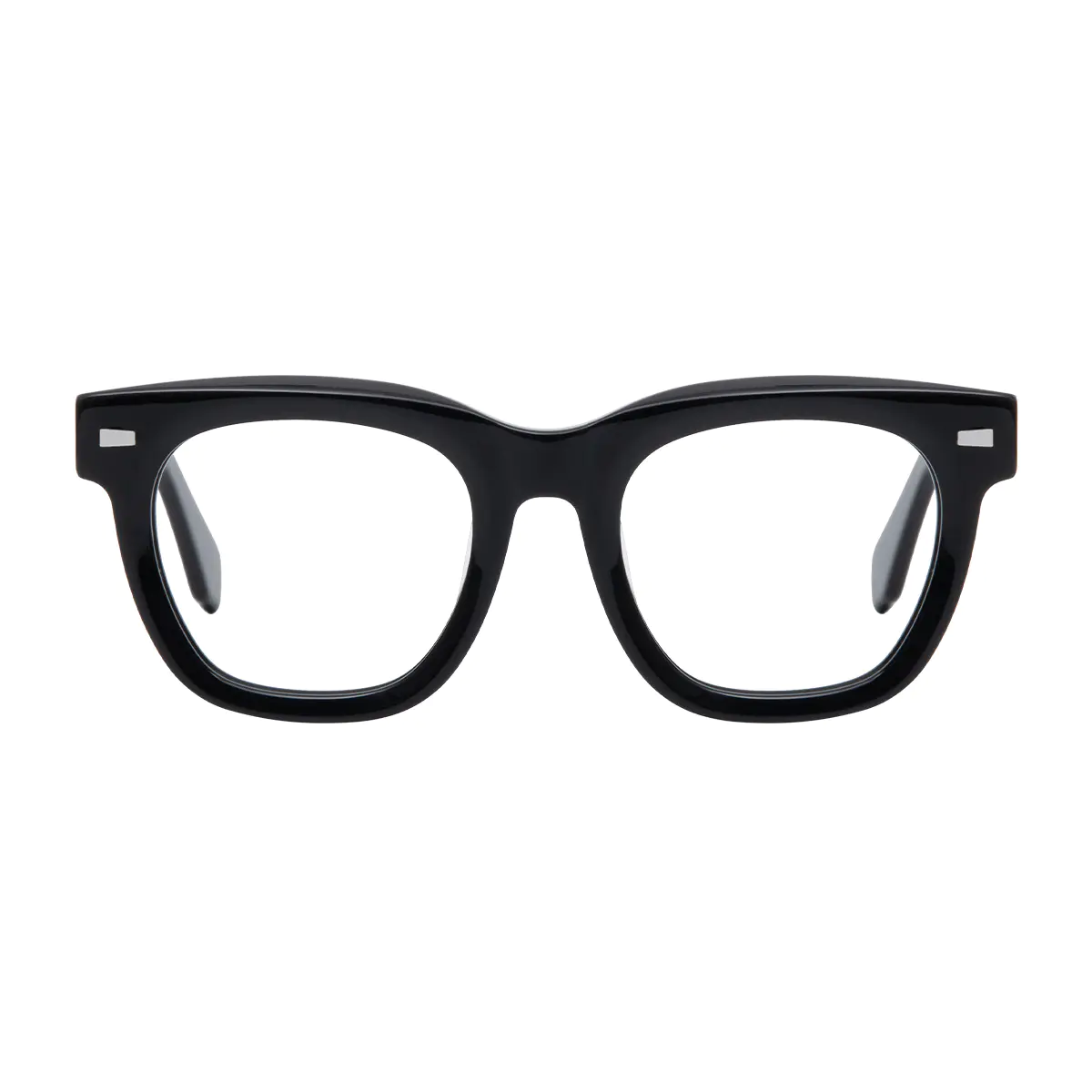 Square Black Eyeglasses